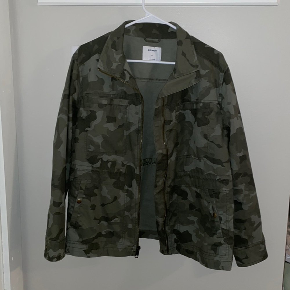 NWOT Camo army utility jacket